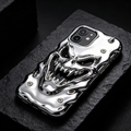Metallic Chrome Demon Monster Phone Case