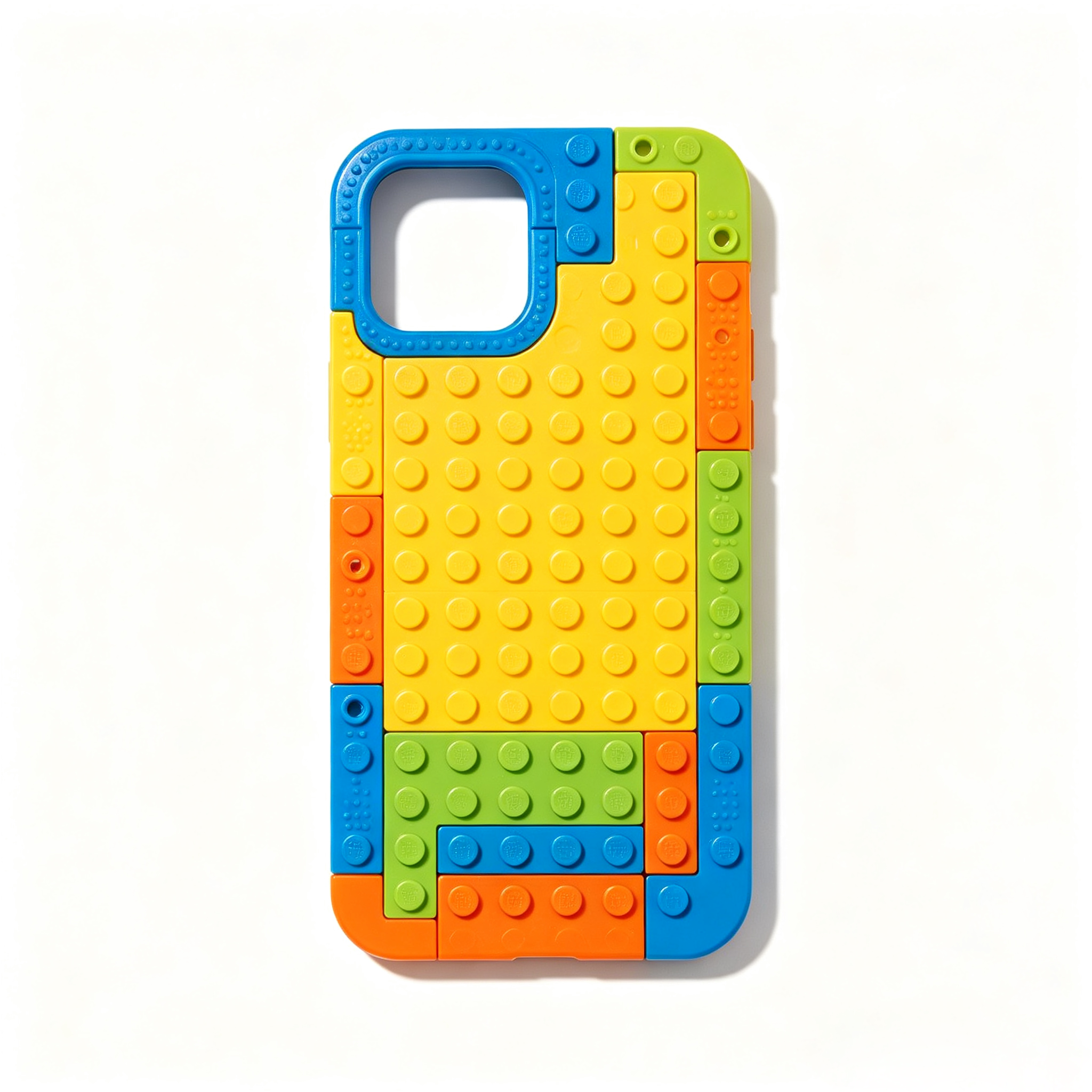 Colorful Building Block Lego‑Style Phone Case
