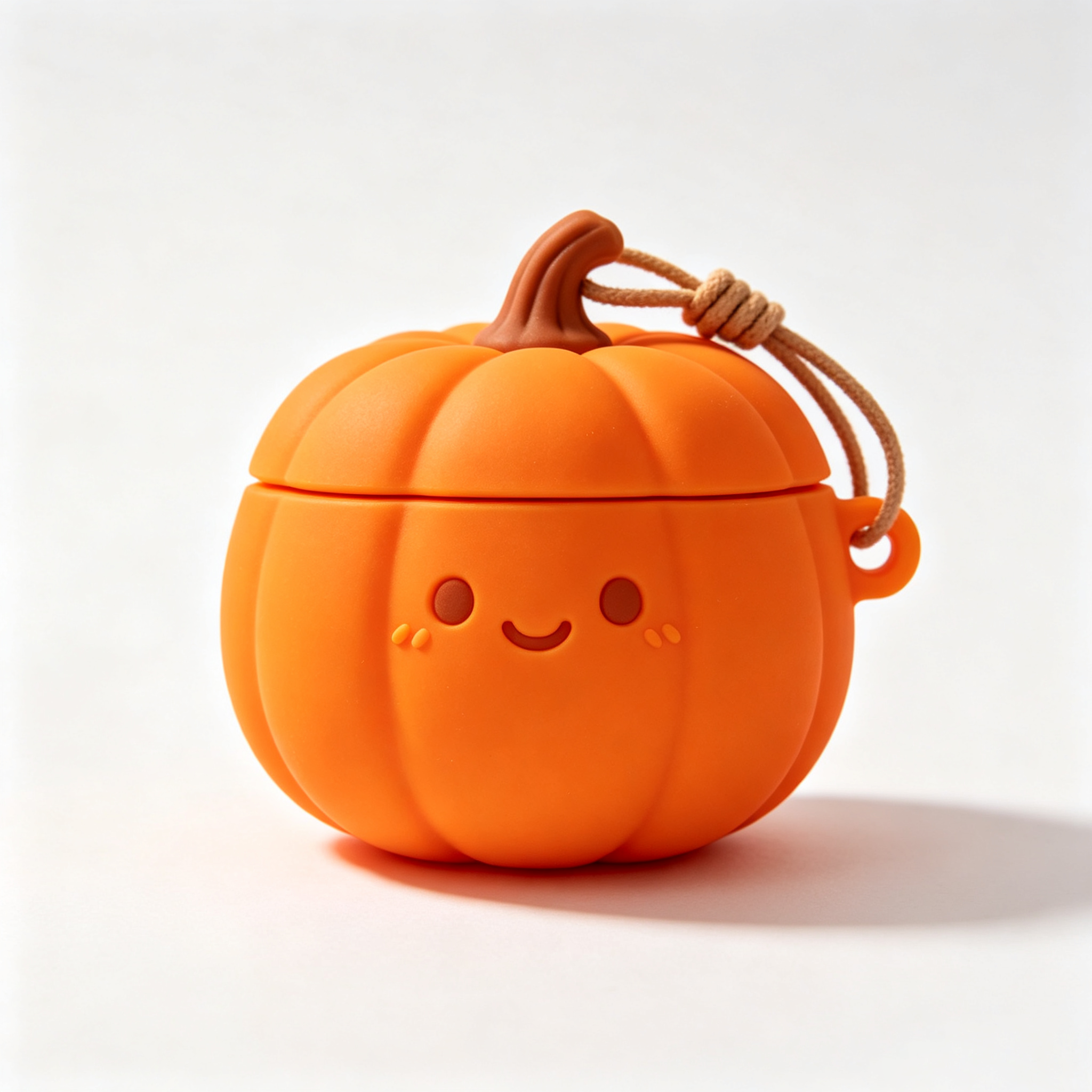Smiley Pumpkin 3D Silicone Earbud Case