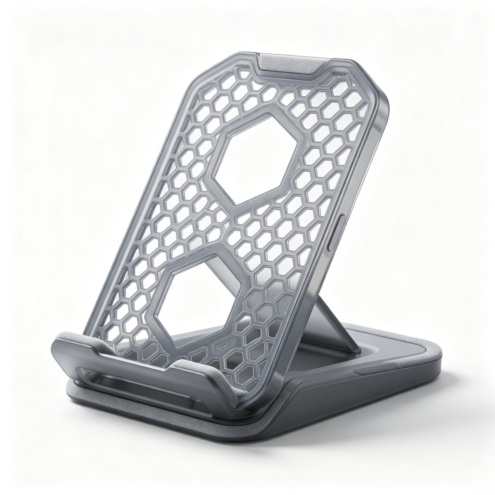 Hollow Honeycomb Cooling Phone Stand