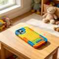 Colorful Building Block Lego‑Style Phone Case
