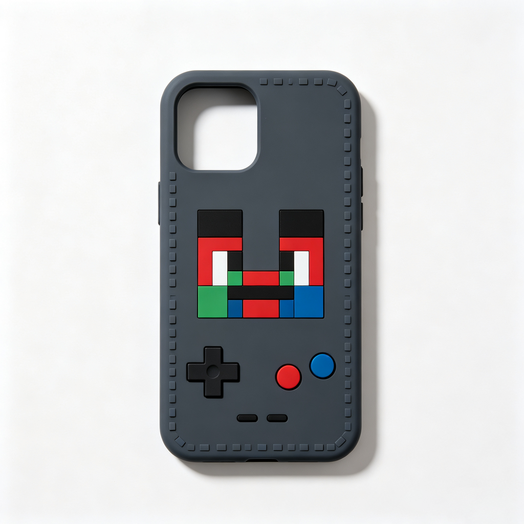 Retro Game Console Silicone Phone Case