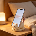 Sleeping Kitten Figure Phone Stand