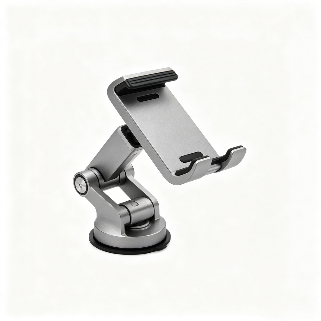 360° Rotatable Metal Suction Cup Phone Stand