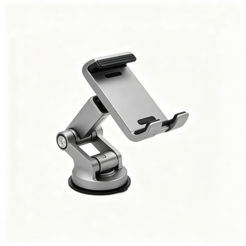360° Rotatable Metal Suction Cup Phone Stand